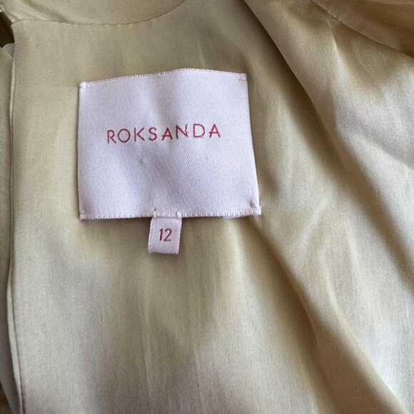 Roksanda Gold Silk Dress - Picture 5 of 5